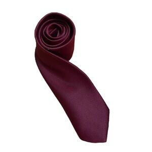 Ketch Maroon Red Neck Tie Men’s